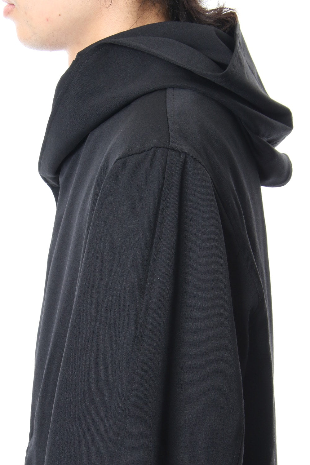 Re Gabardine Hooded Coat