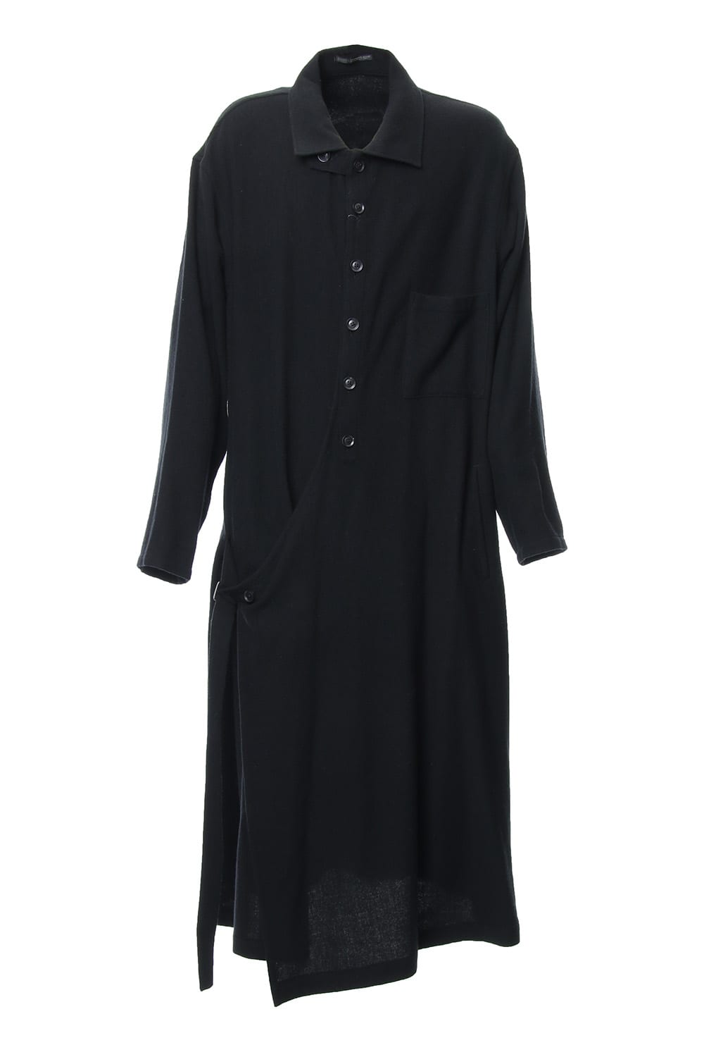 Mohair twill Wrap Dress