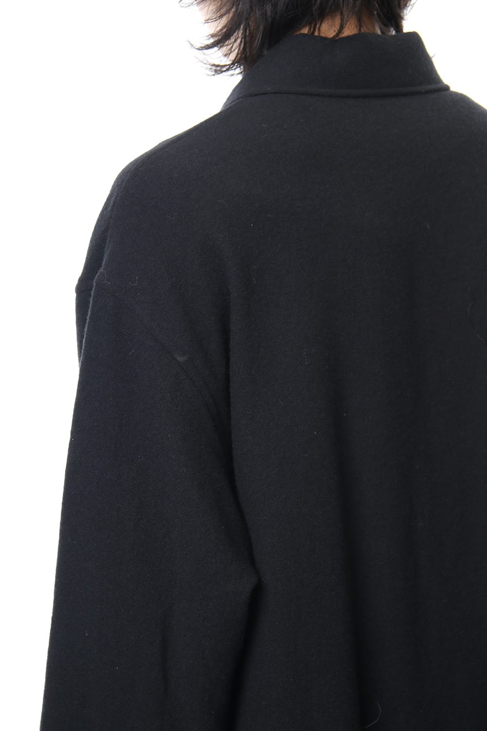 Mohair twill Wrap Dress