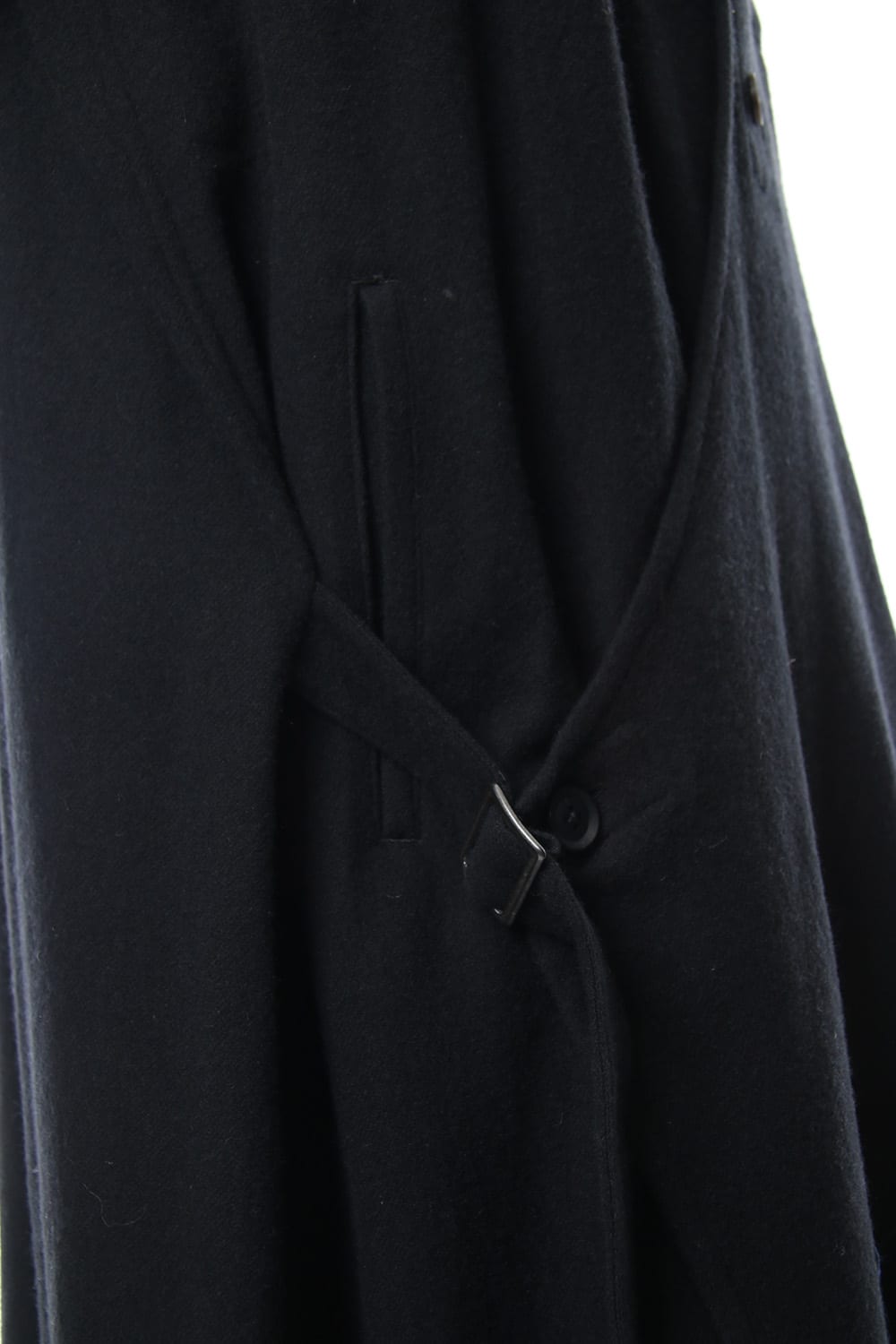 Mohair twill Wrap Dress