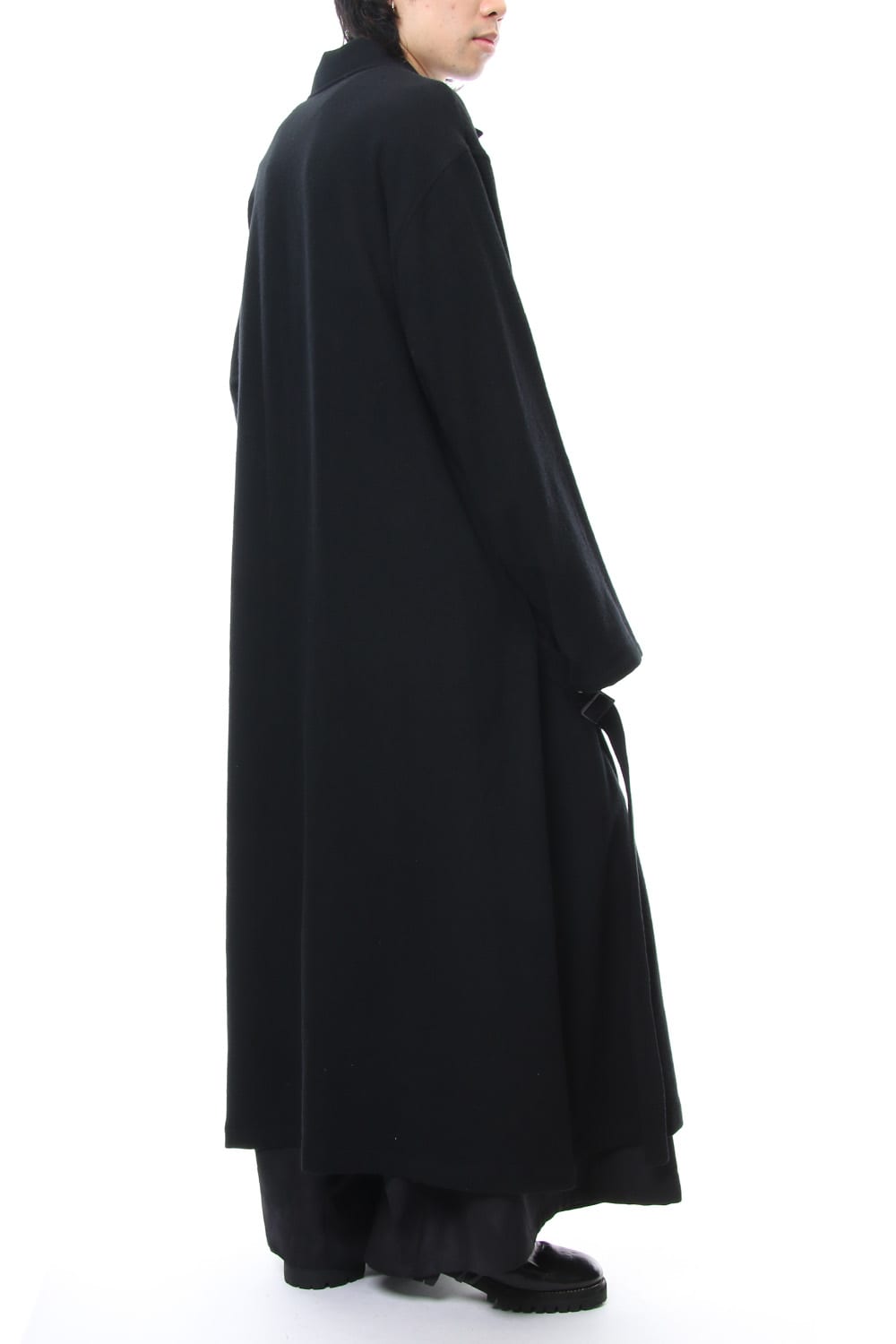 Mohair twill Wrap Dress