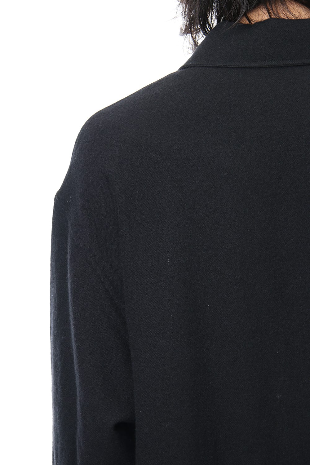 Mohair twill Wrap Dress