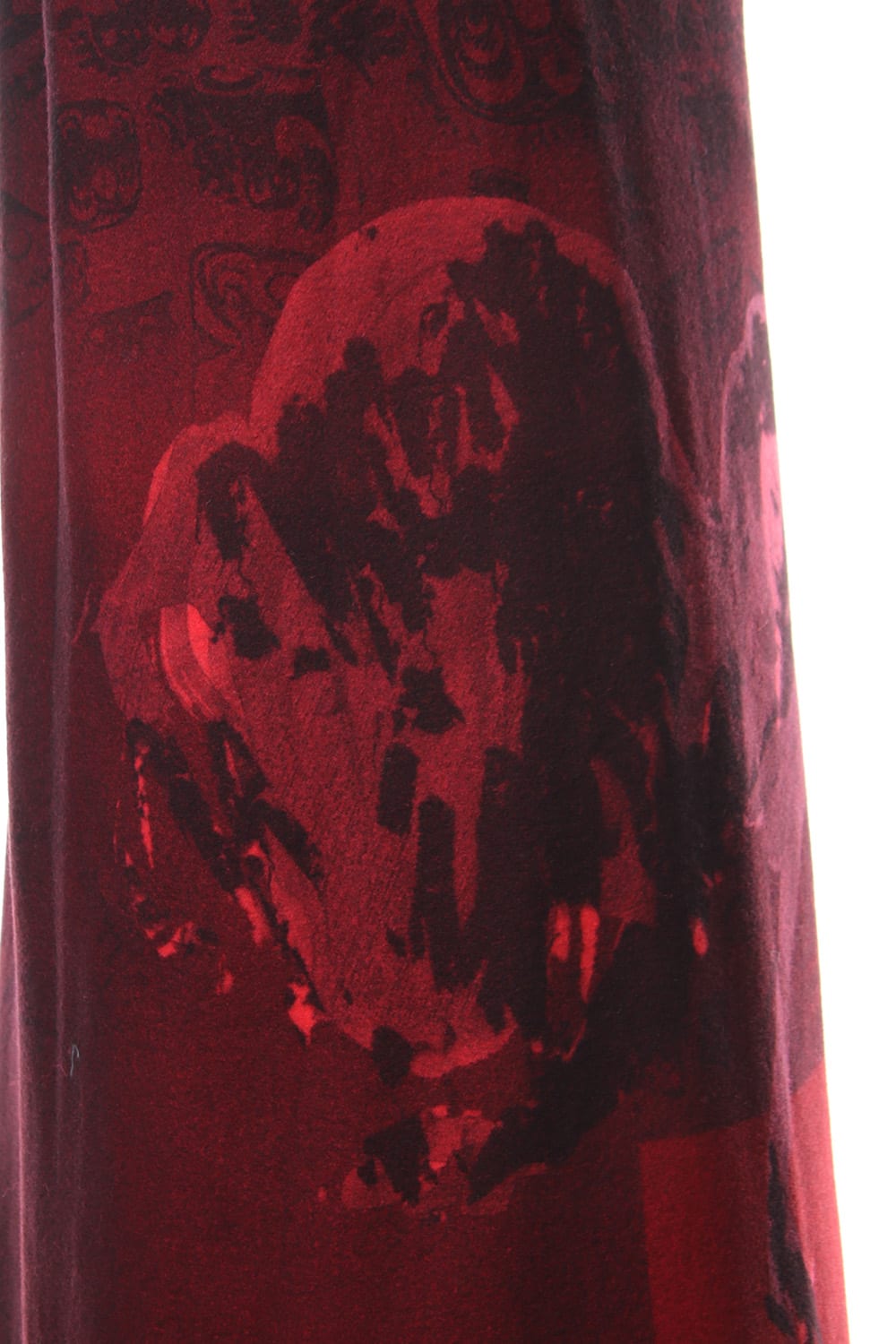 Red flannel right front dress coat