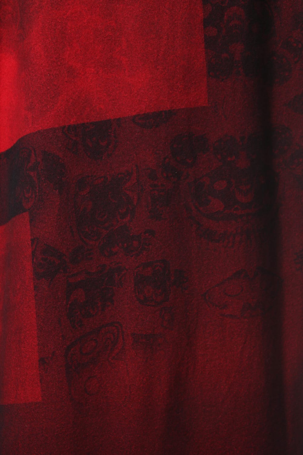 Red flannel right front dress coat