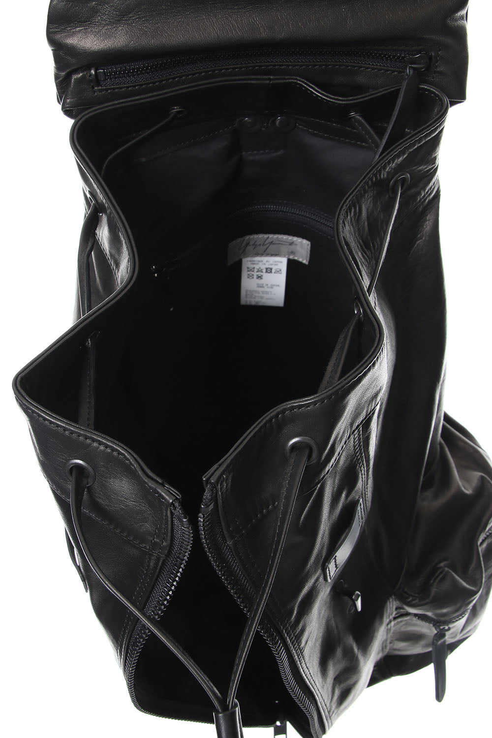 Military backpack scratch horse leather