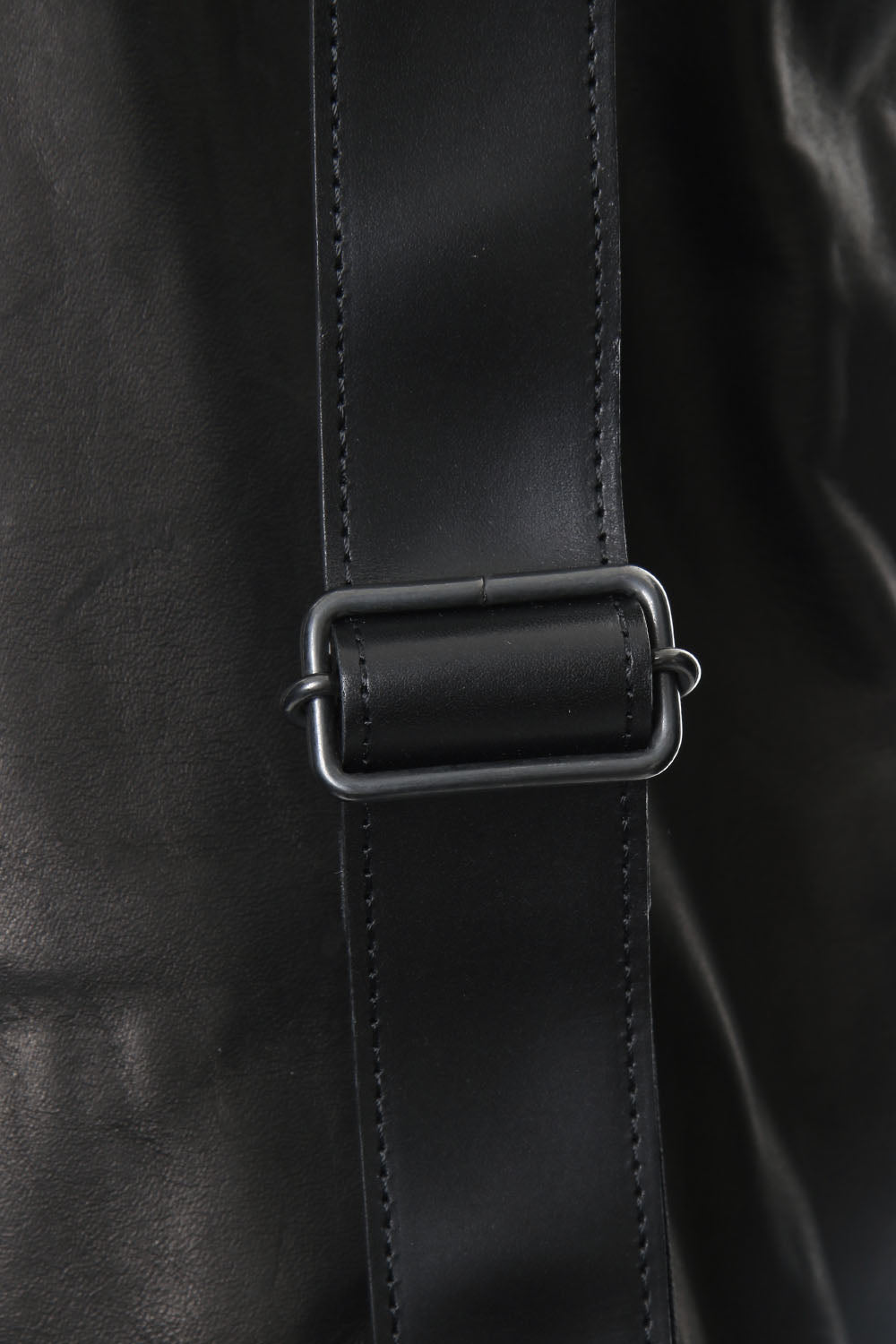 Military backpack scratch horse leather