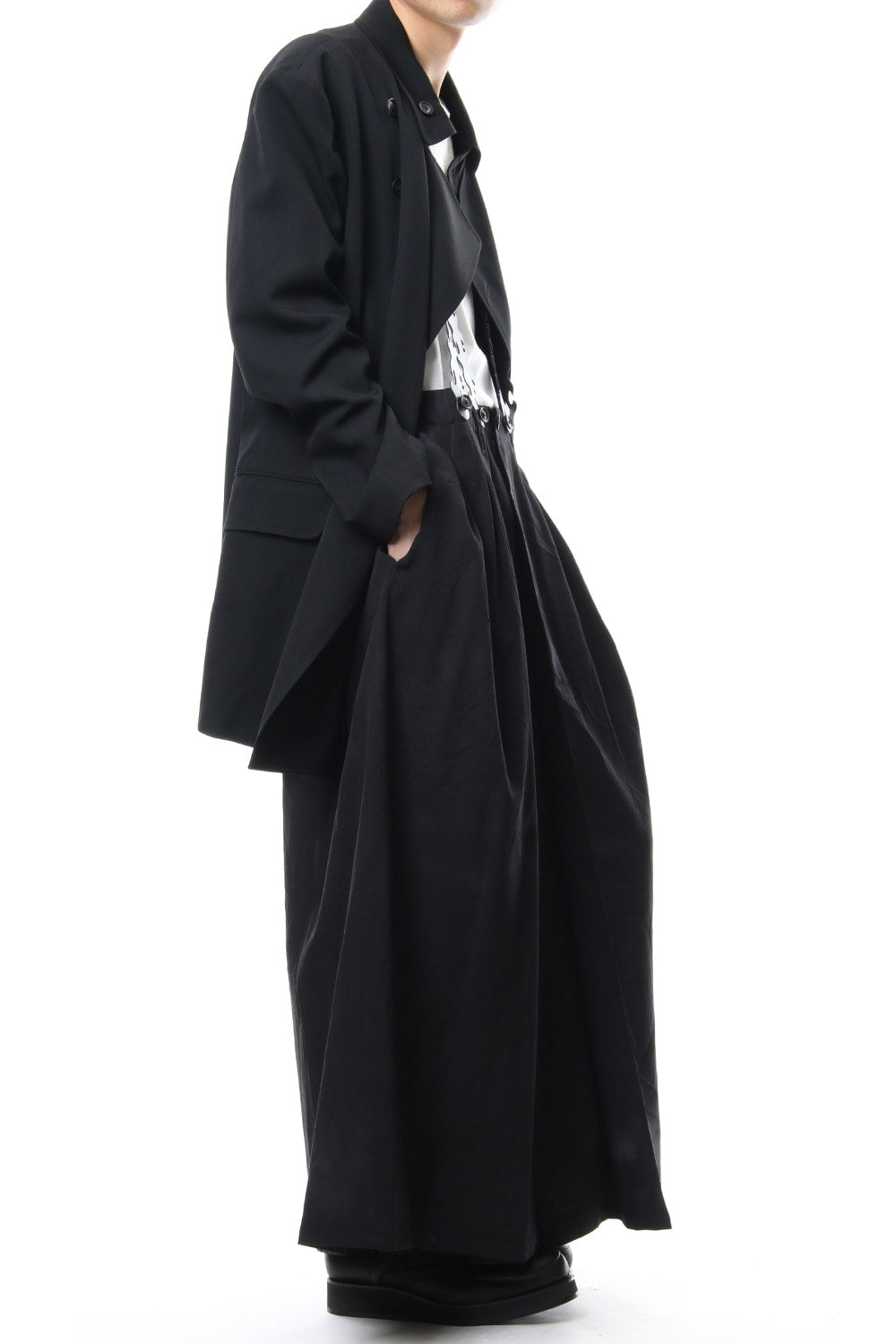 Double Jacket Wrinkled Gabardine