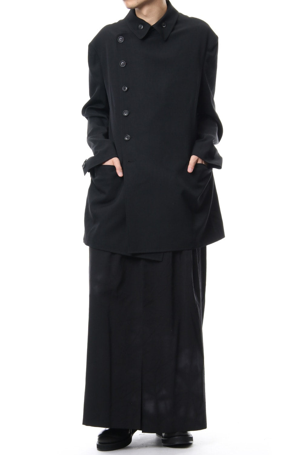 Double Jacket Wrinkled Gabardine