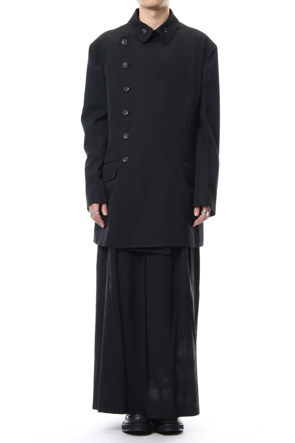 Double Jacket Wrinkled Gabardine