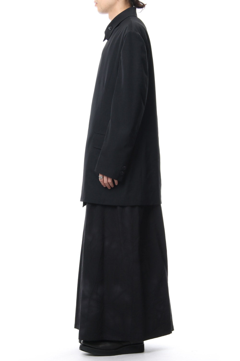 Double Jacket Wrinkled Gabardine