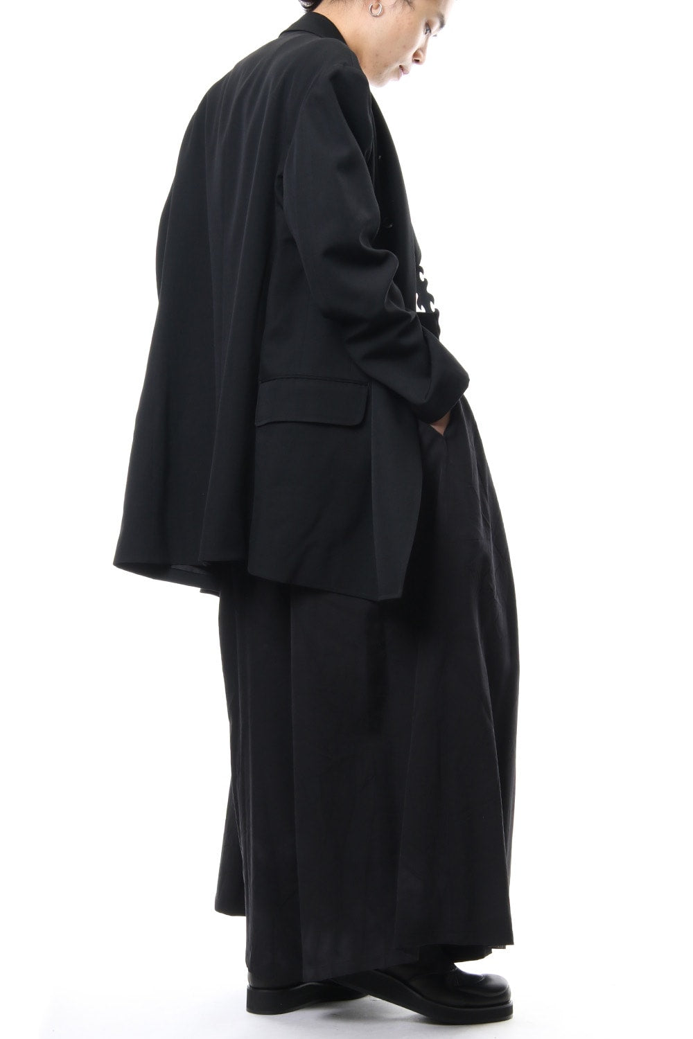 Double Jacket Wrinkled Gabardine