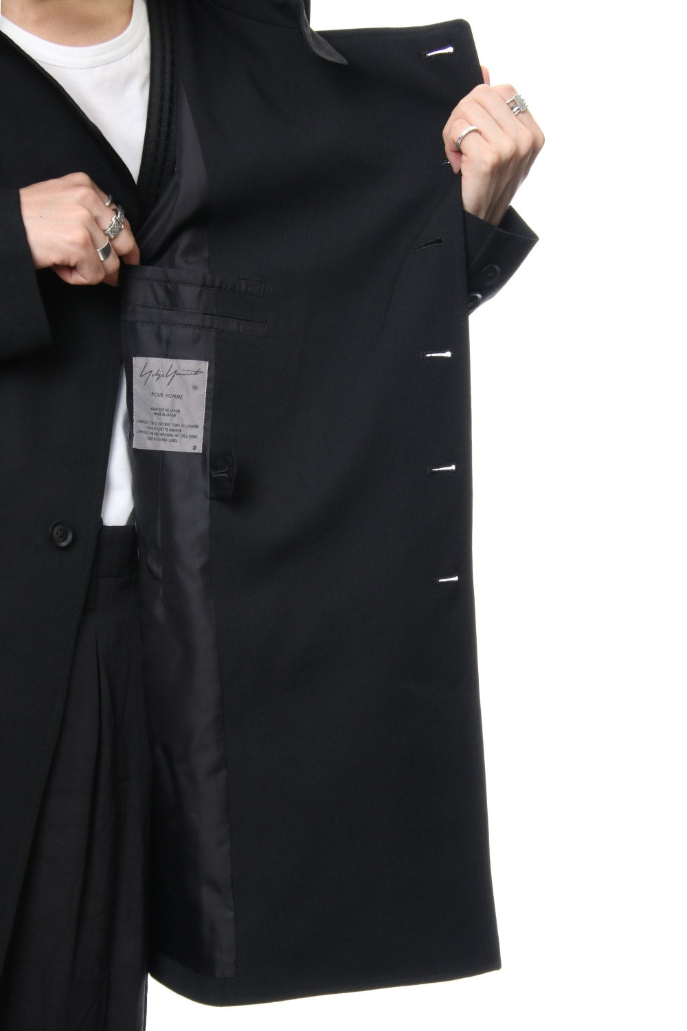 Double Jacket Wrinkled Gabardine