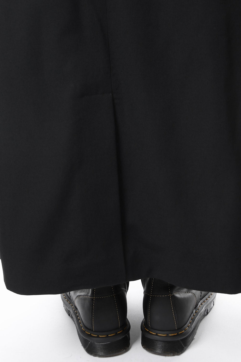 Long Jacket Wrinkled Gabardine