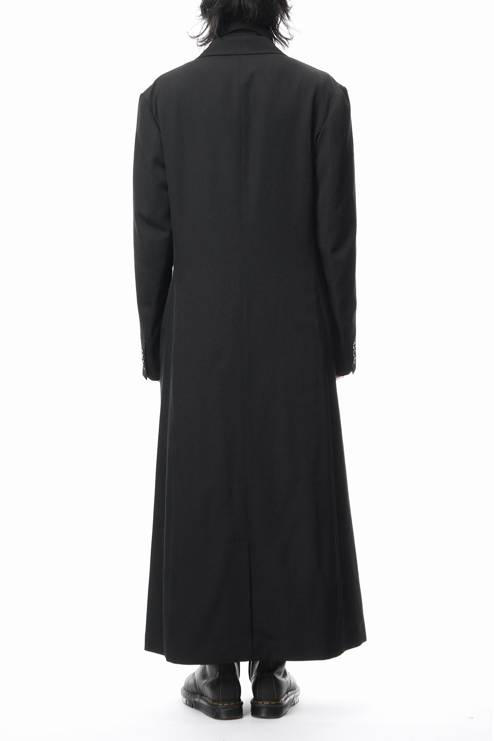 Long Jacket Wrinkled Gabardine