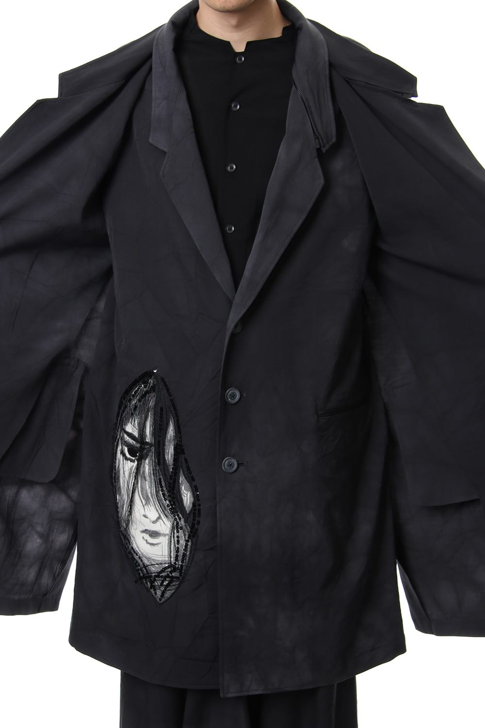 Inner Applique Double Jacket