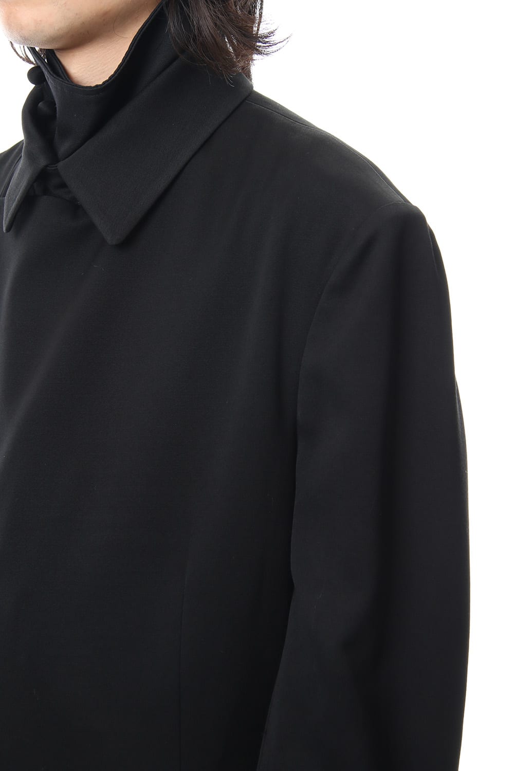 Monk button double jacket