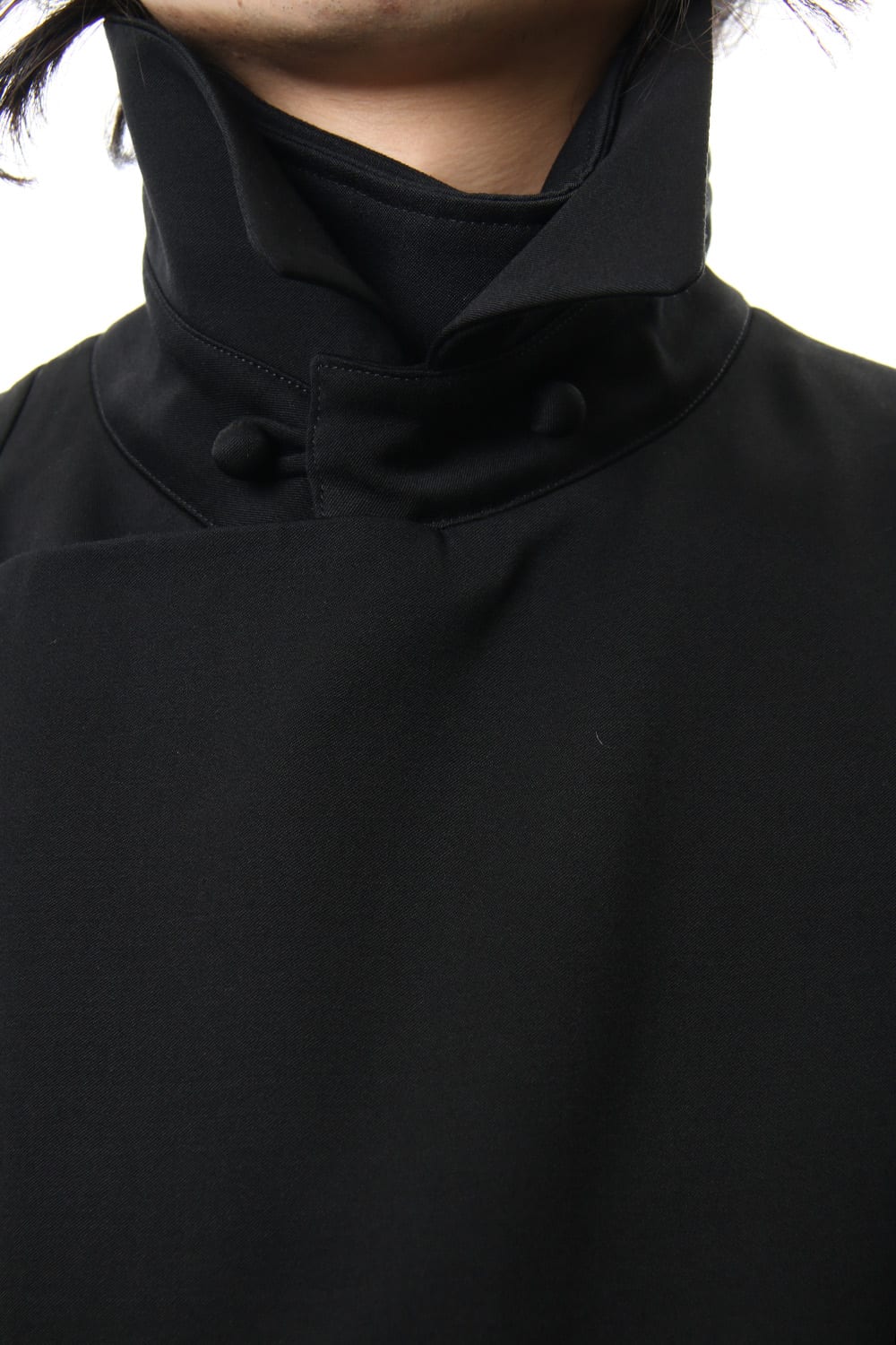 Monk button double jacket