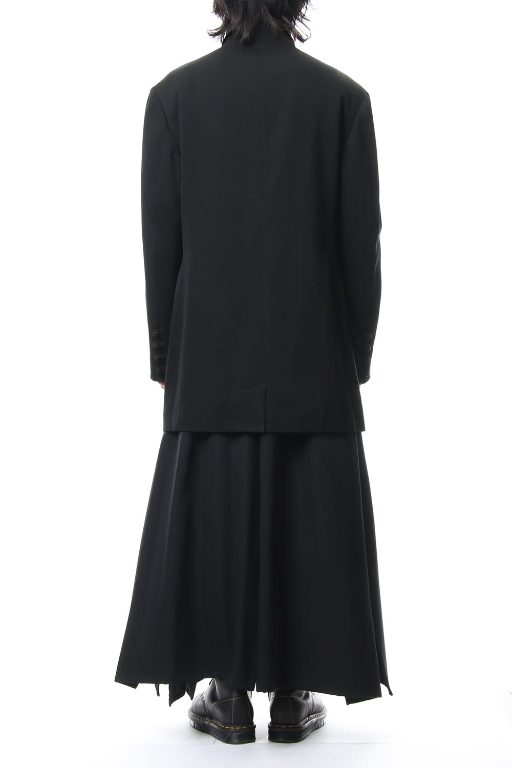 Monk button double jacket