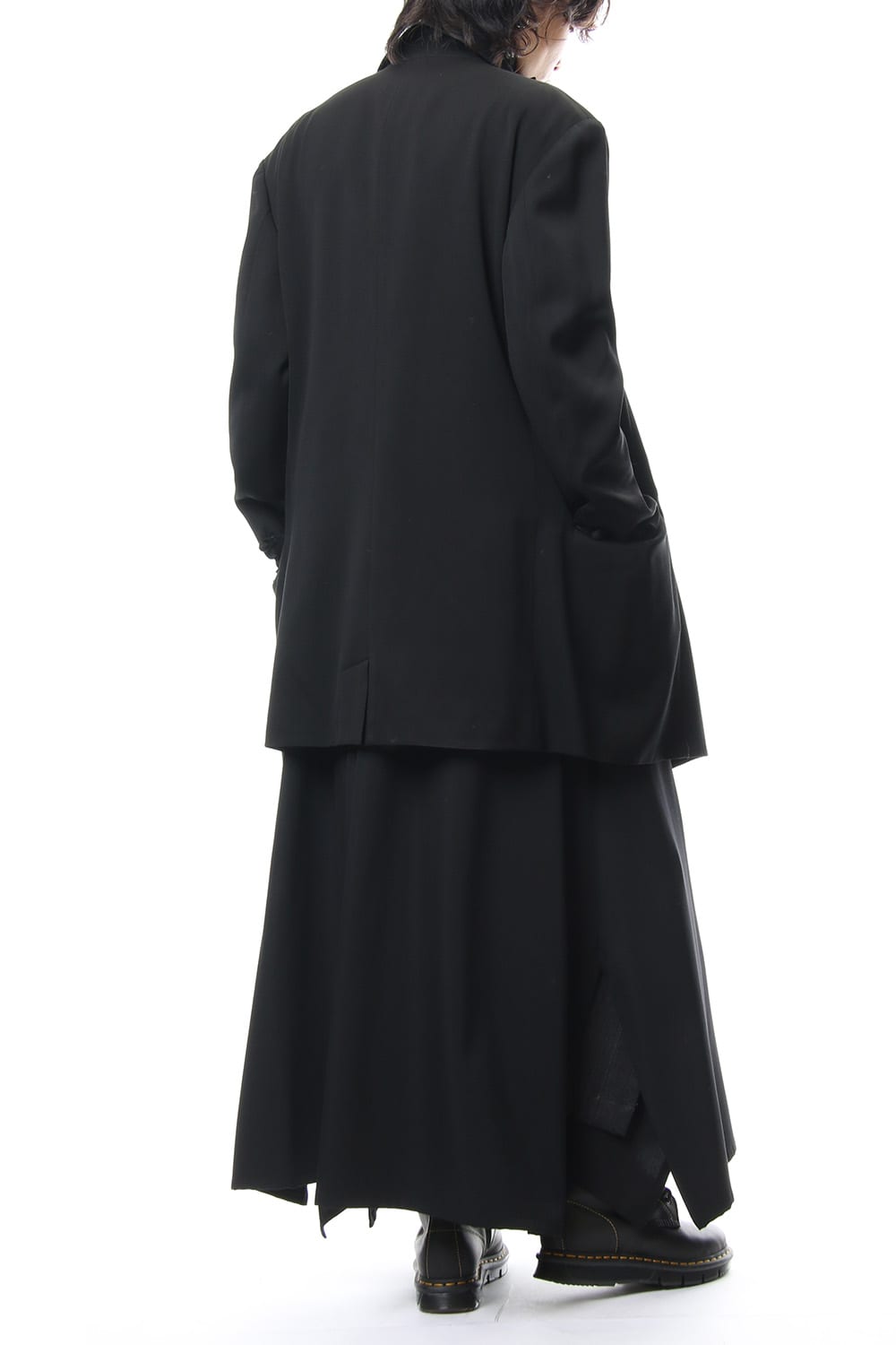 Monk button double jacket