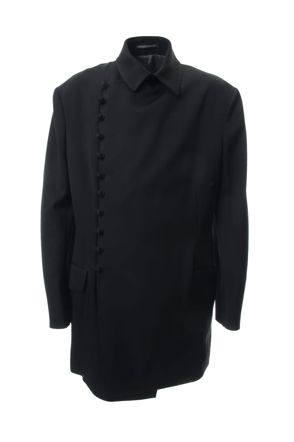 Monk button double jacket