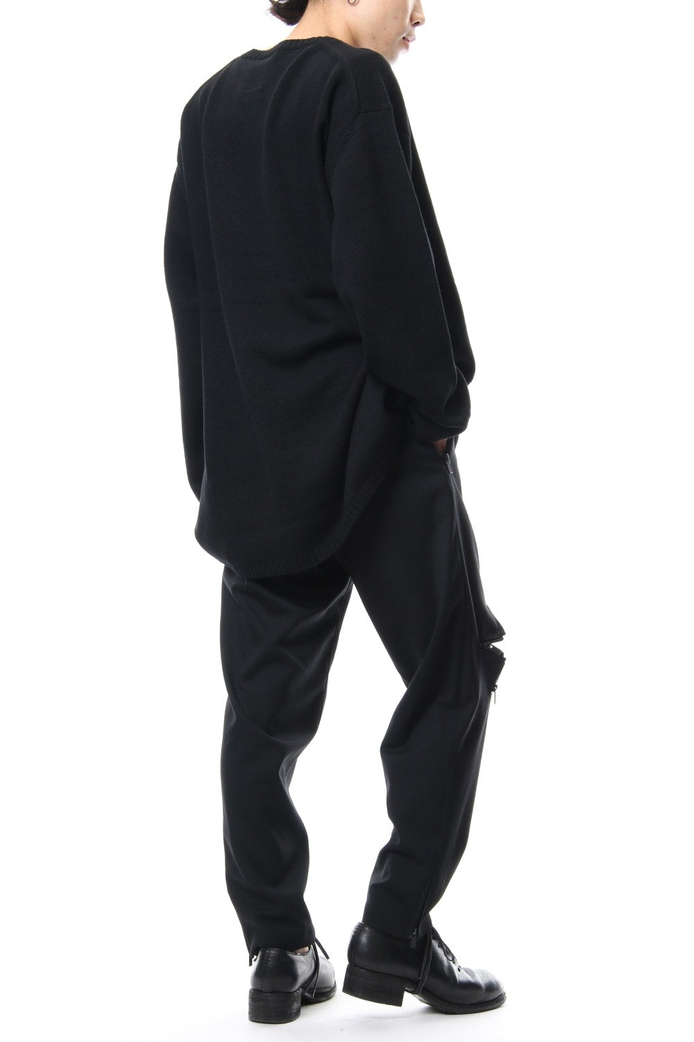 Hannya Tengu Pullover Intersia Knit