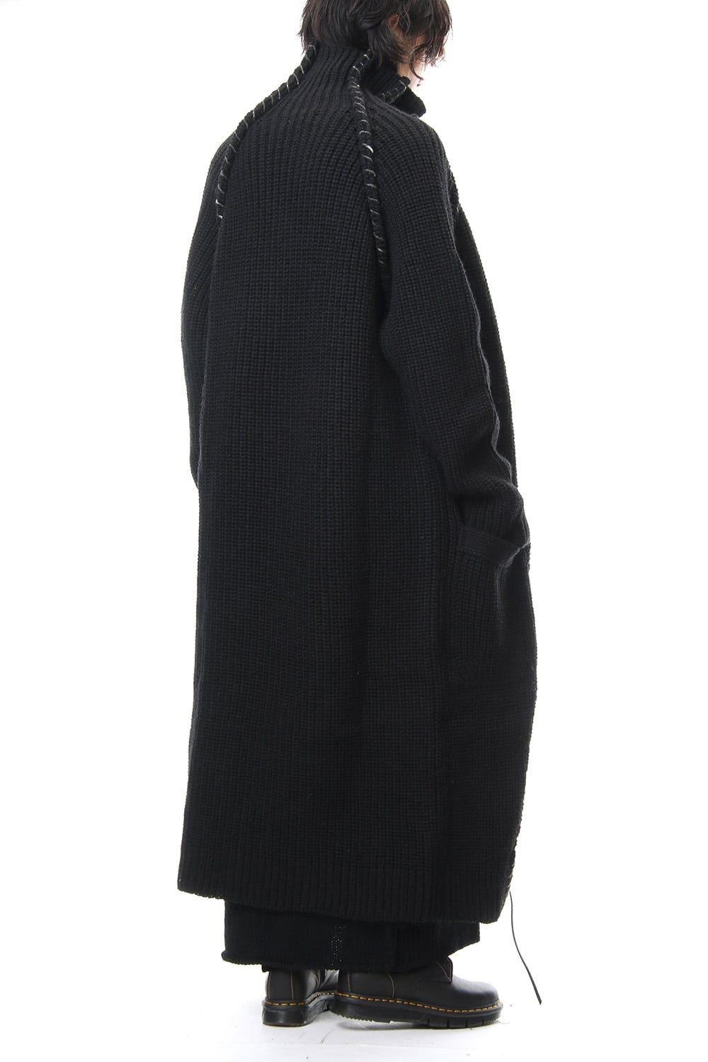 Embroidery Switching Coat