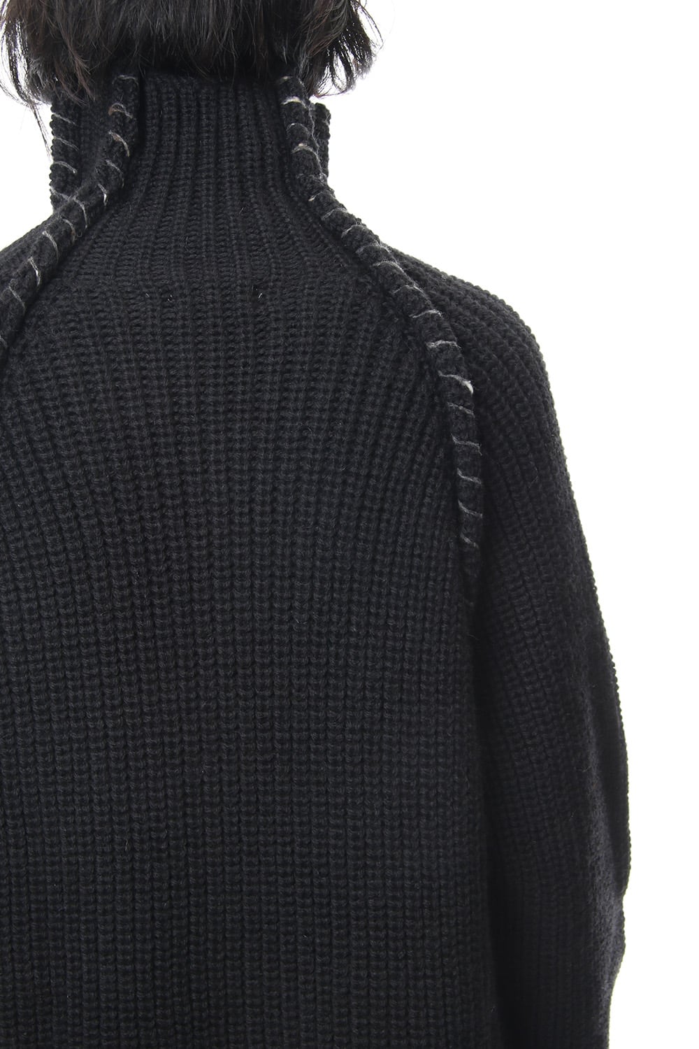 Embroidery Switching Coat