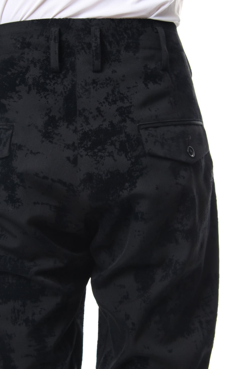 Knee Cross Fastener Pants