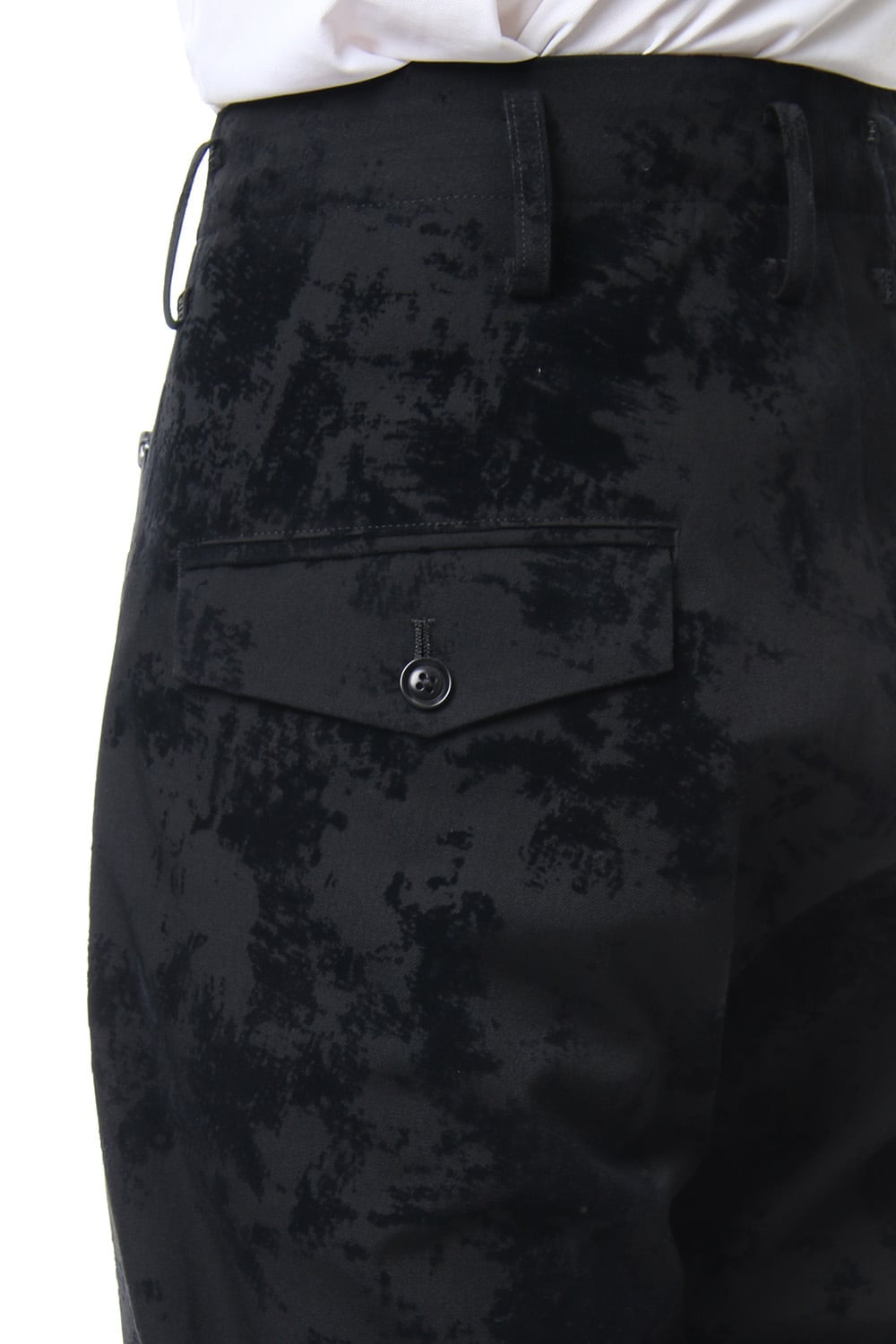 Knee Cross Fastener Pants
