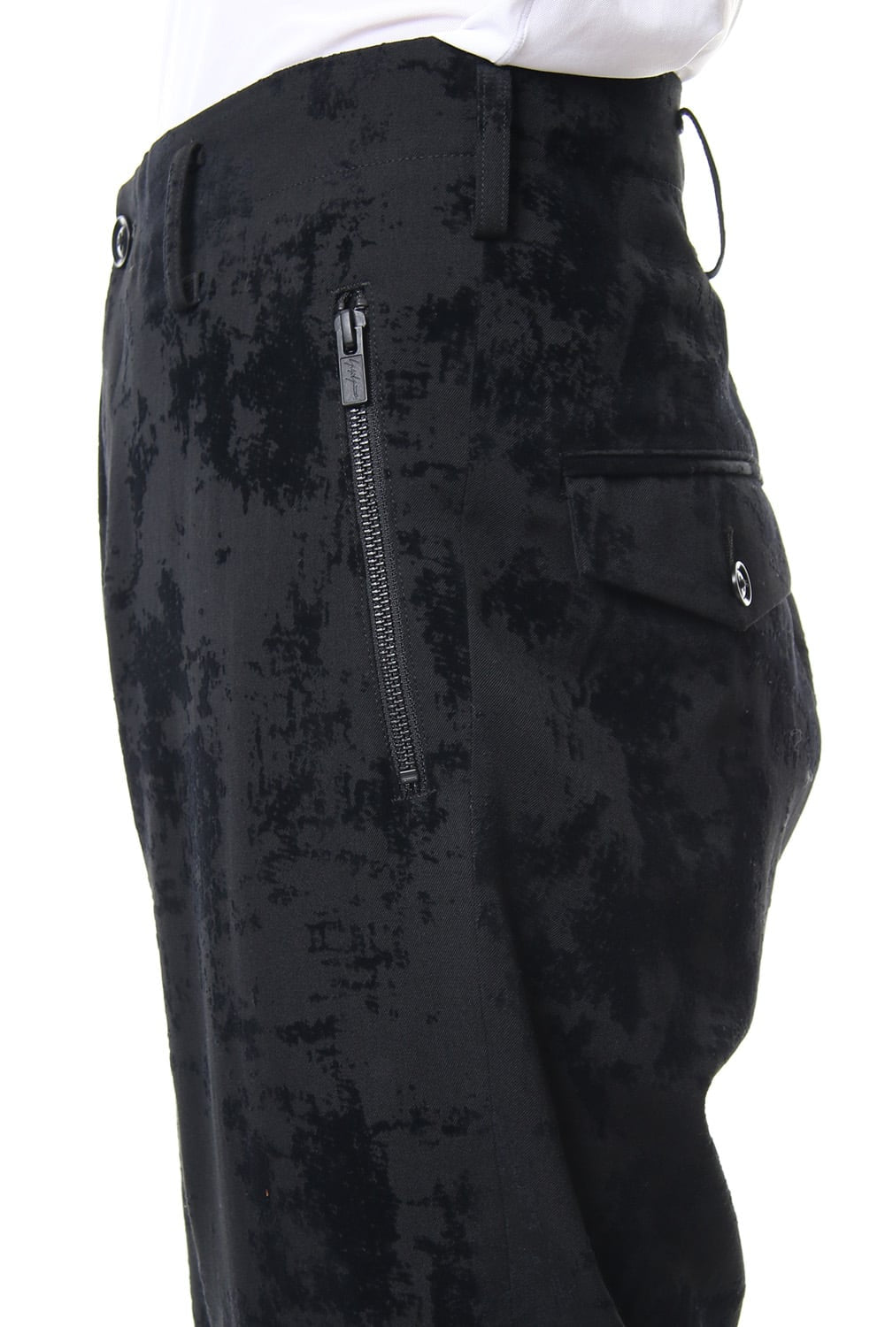 Knee Cross Fastener Pants