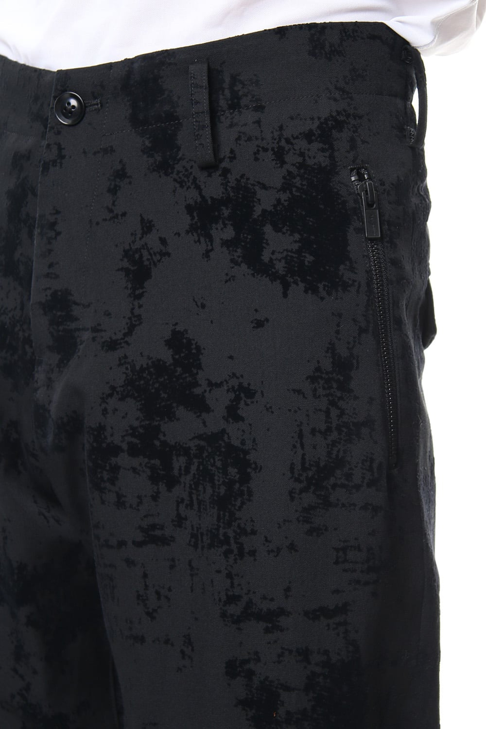 Knee Cross Fastener Pants