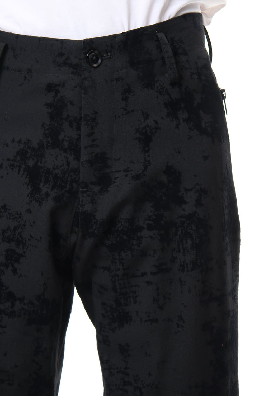 Knee Cross Fastener Pants