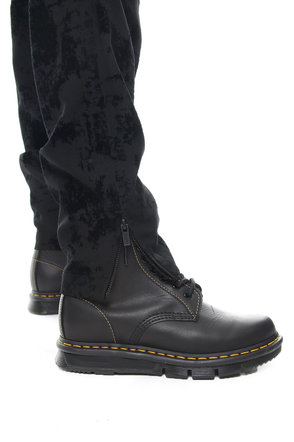 Knee Cross Fastener Pants