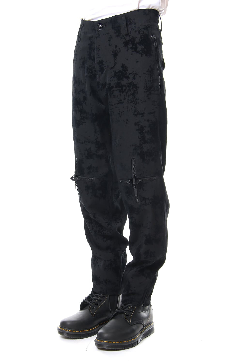 Knee Cross Fastener Pants