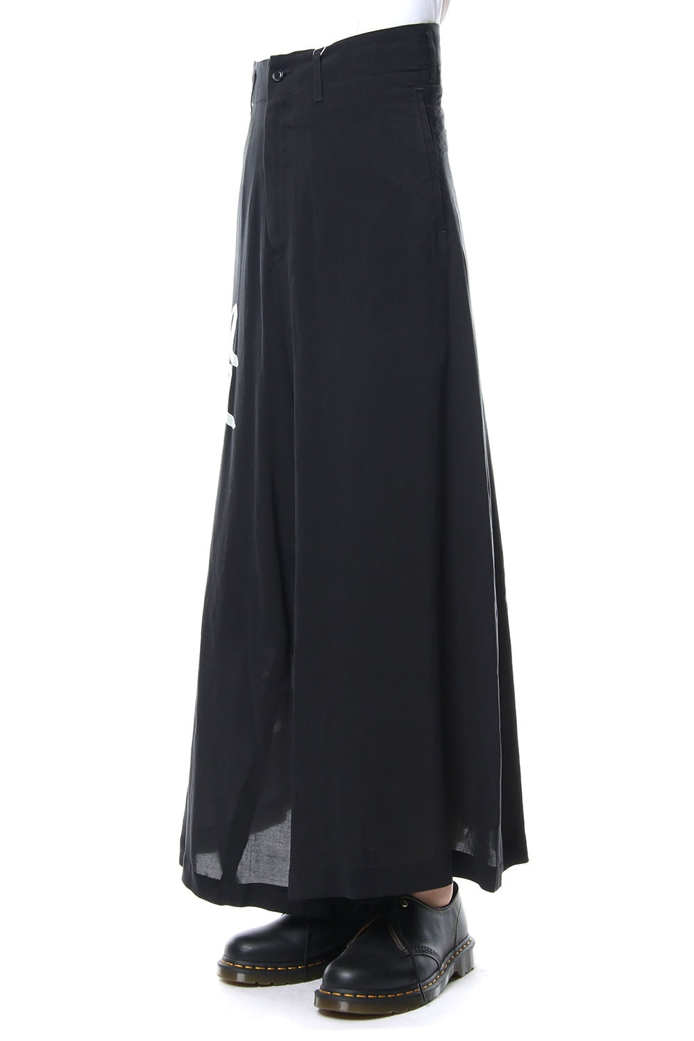 Discharge Printing Hannya Flare Pants