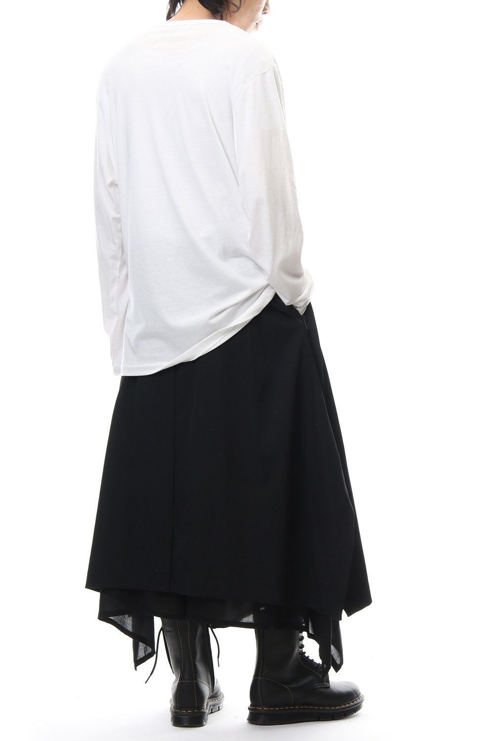 Wool Waist Belt Skirt