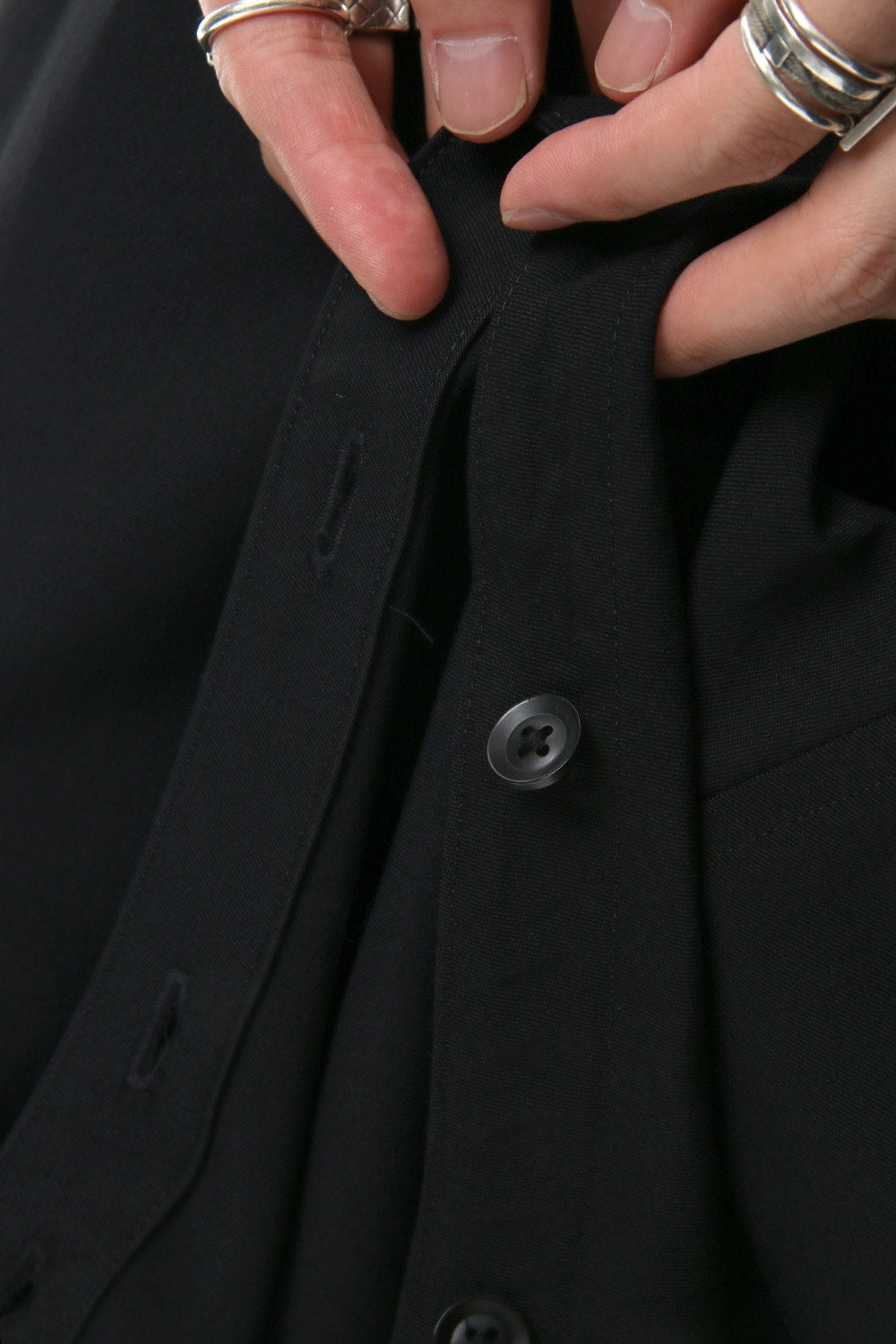 Sarouel Skirt Wrinkled Gabardine 