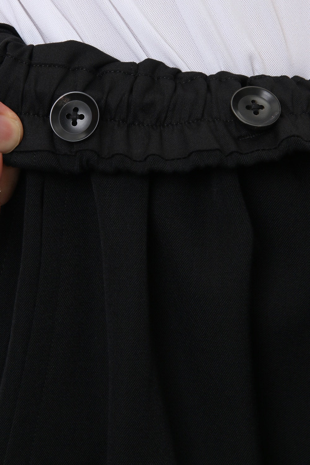 Sarouel Skirt Wrinkled Gabardine 