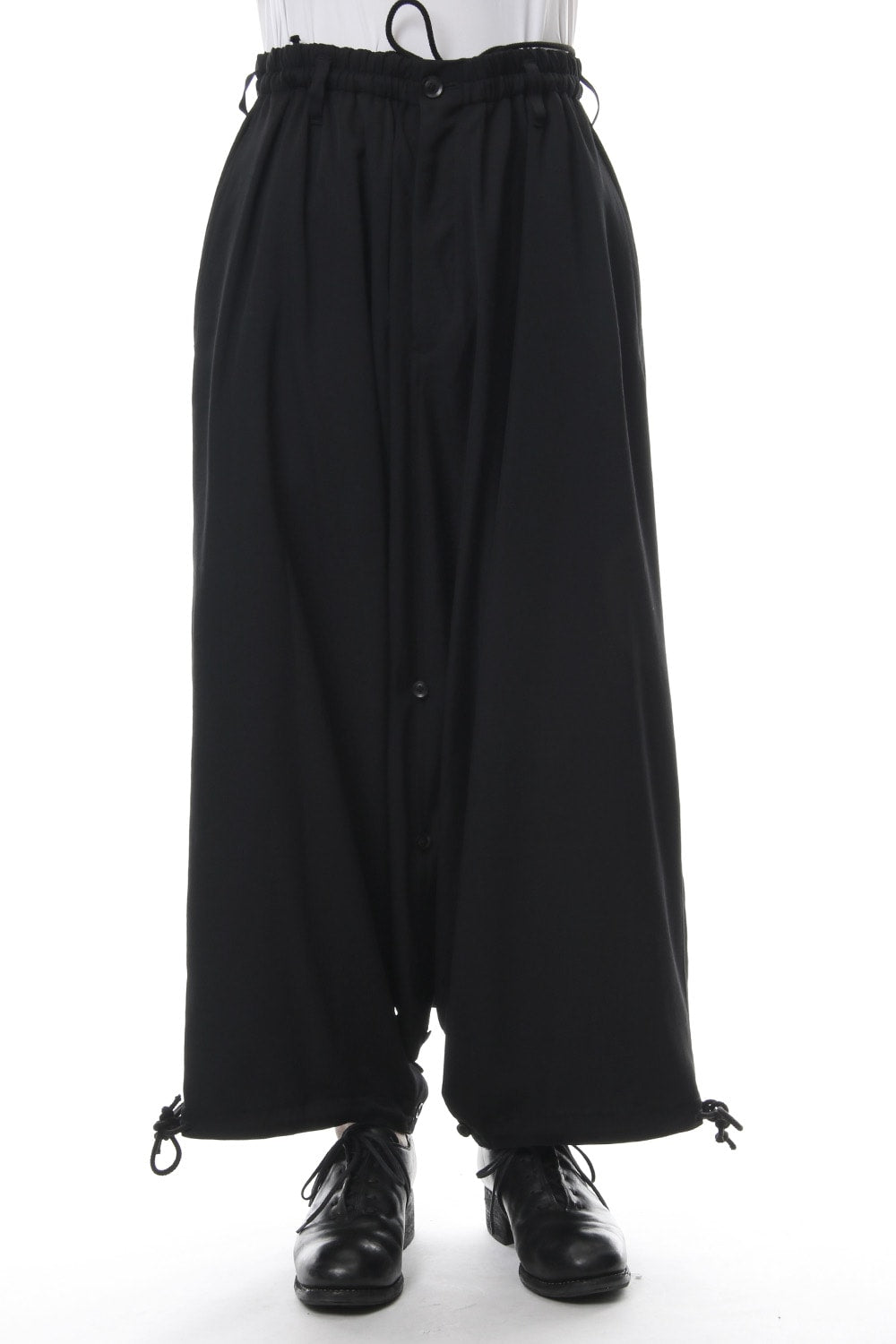 Sarouel Skirt Wrinkled Gabardine 