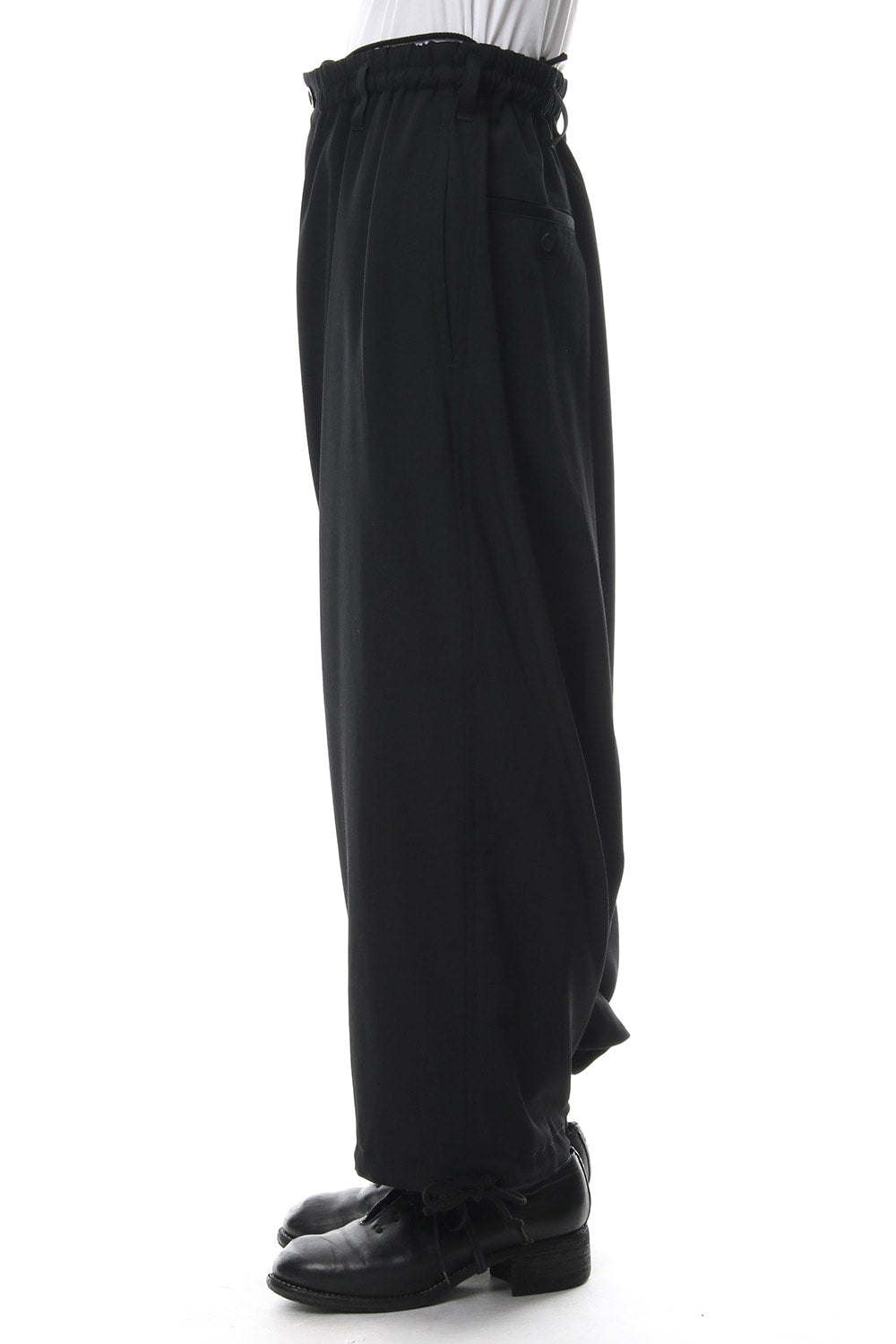 Sarouel Skirt Wrinkled Gabardine 