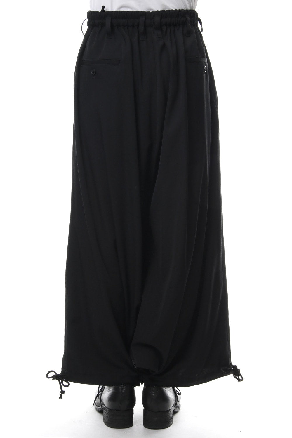 Sarouel Skirt Wrinkled Gabardine 