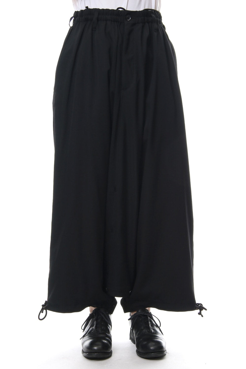 Sarouel Skirt Wrinkled Gabardine 