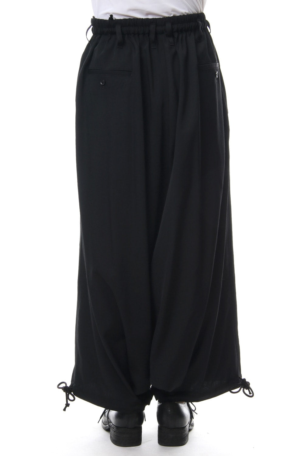 Sarouel Skirt Wrinkled Gabardine 