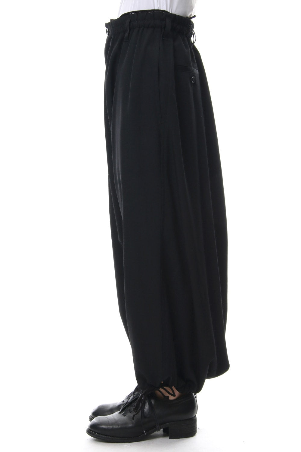 Sarouel Skirt Wrinkled Gabardine 