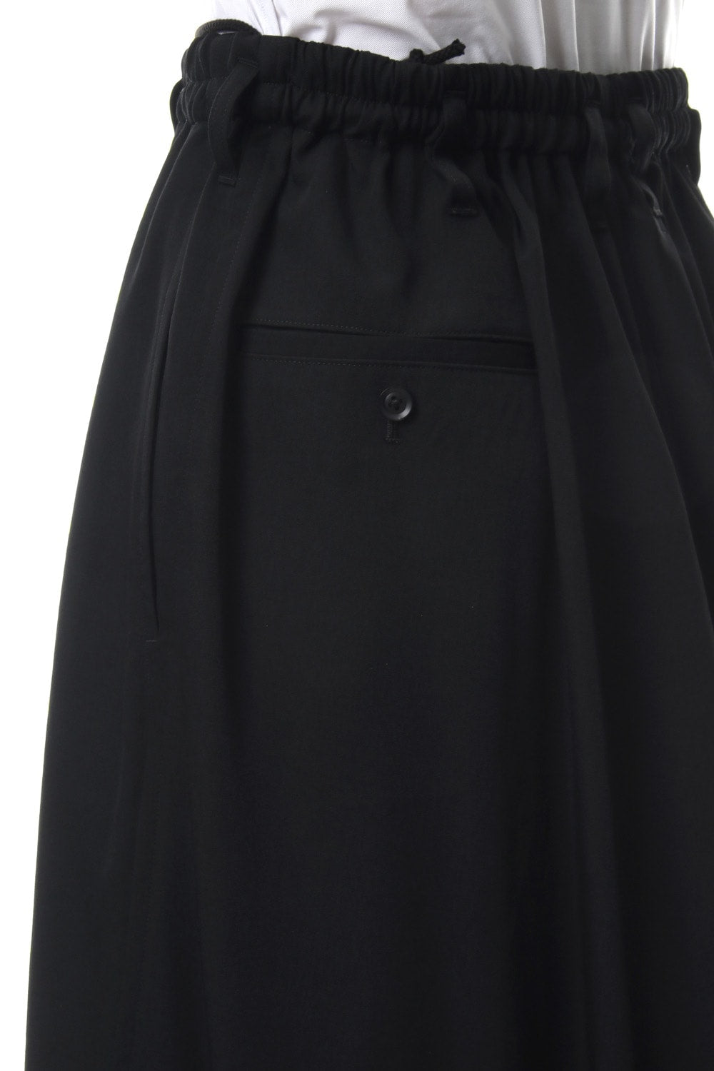 Sarouel Skirt Wrinkled Gabardine 