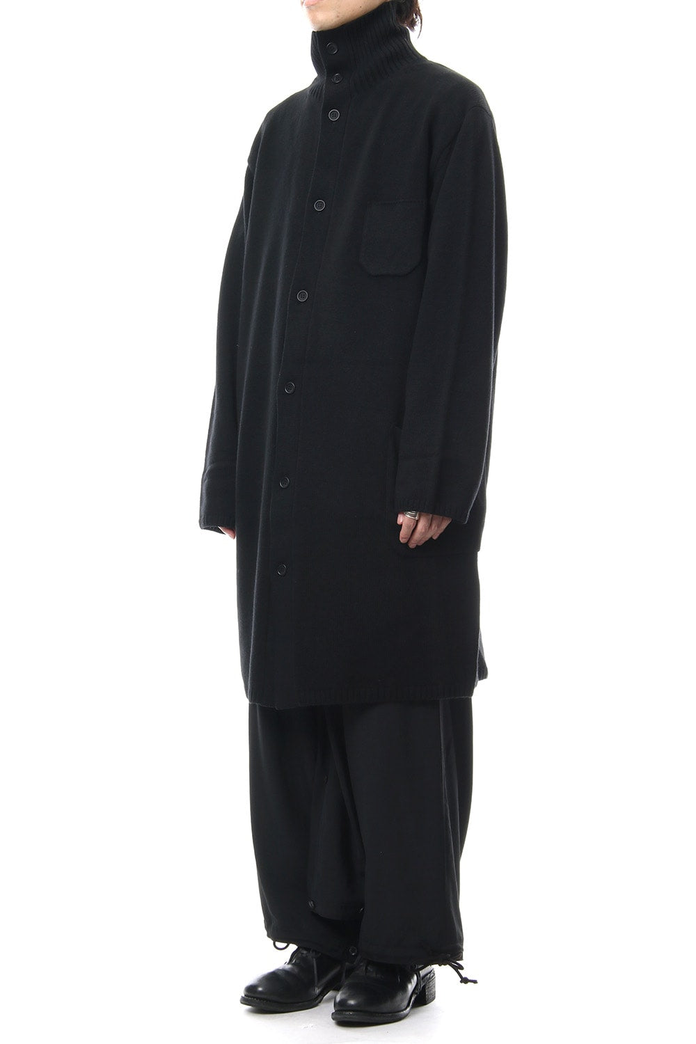 Sarouel Skirt Wrinkled Gabardine 