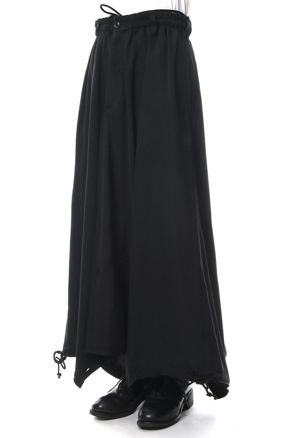 Sarouel Skirt Wrinkled Gabardine 