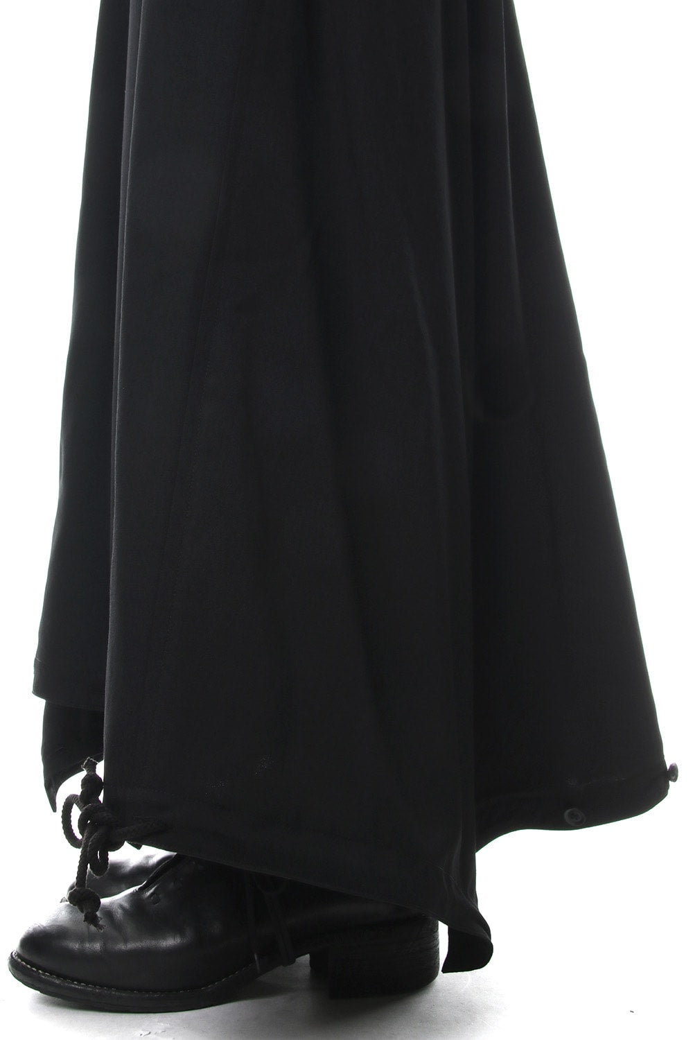 Sarouel Skirt Wrinkled Gabardine 