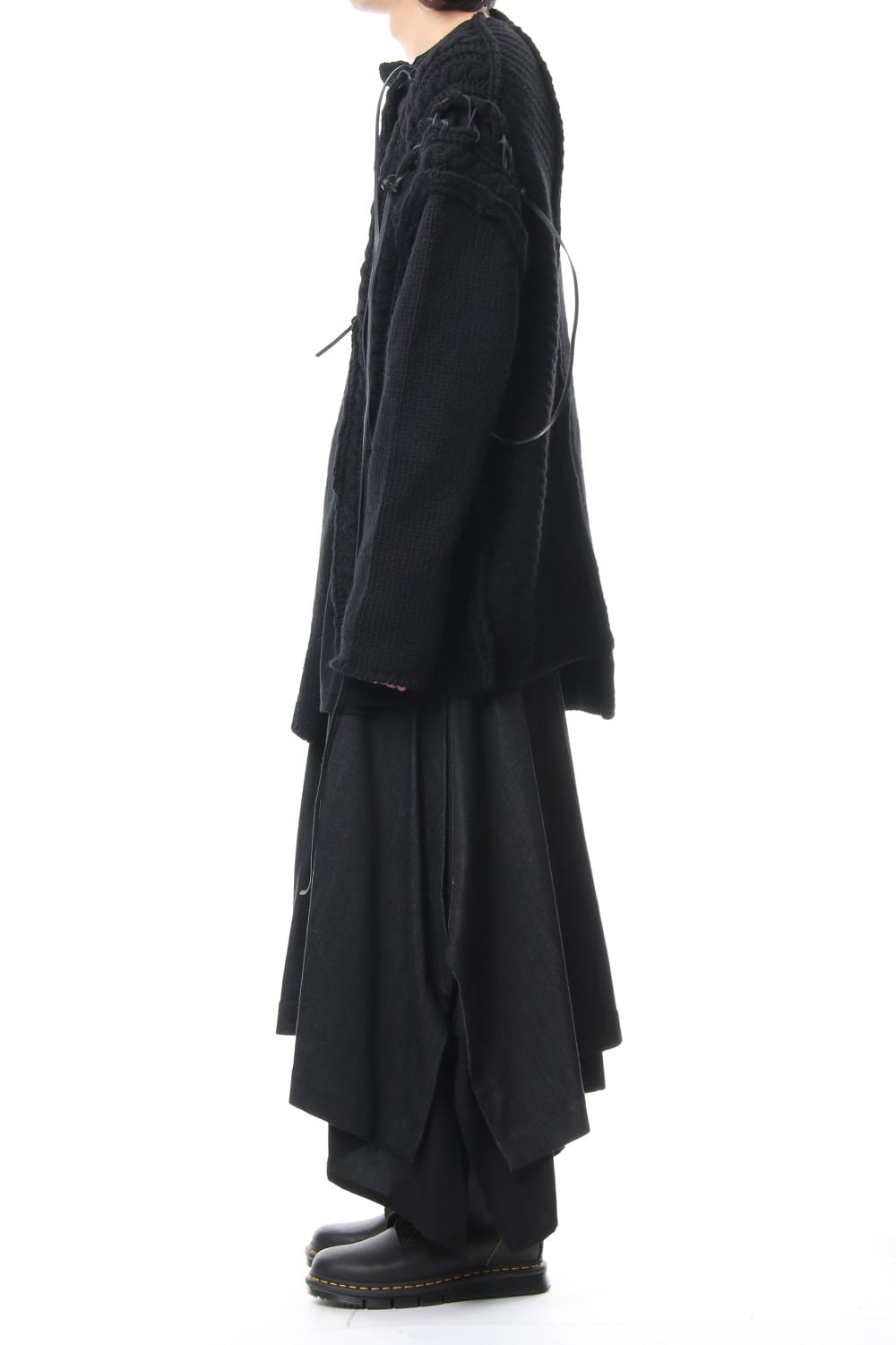 Rayon cotton Denim Waist Belt Skirt