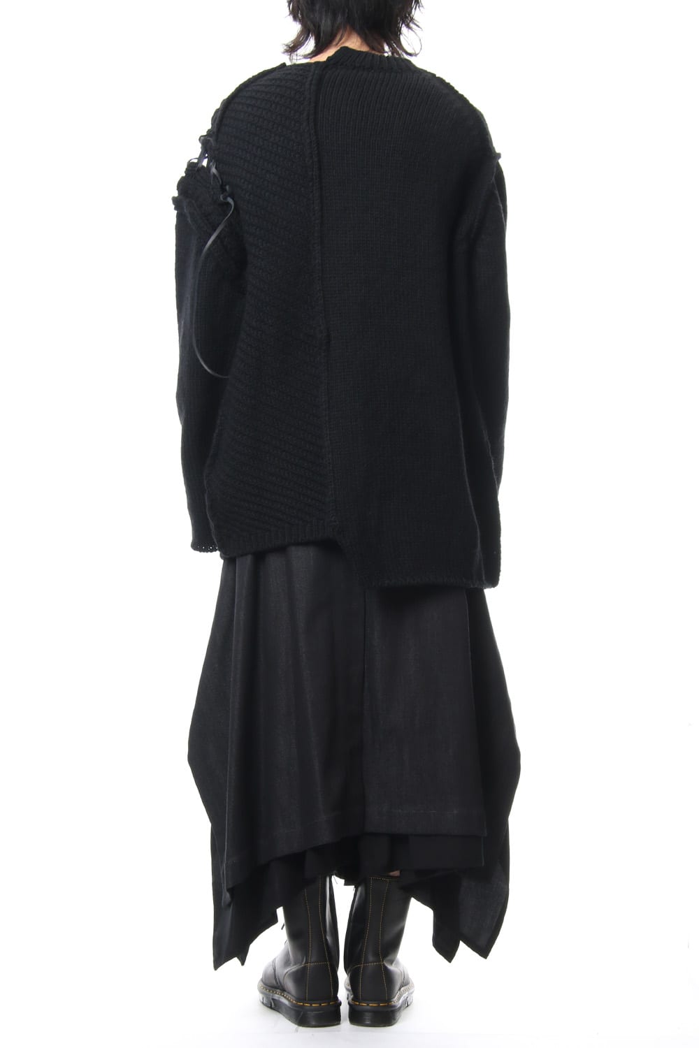 Rayon cotton Denim Waist Belt Skirt